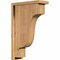 Ekena Millwork Newport Smooth Corbel w/Backplate, Western Red Cedar, 5 1/2"W x 14"D x 22"H COR06X14X22NEW01SWR - alternate 1